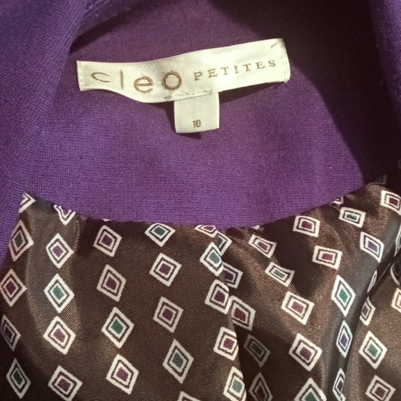 Cleo purple blazer - Picture 3 of 3